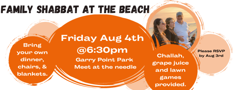 Banner Image for Shabbat At The Beach!